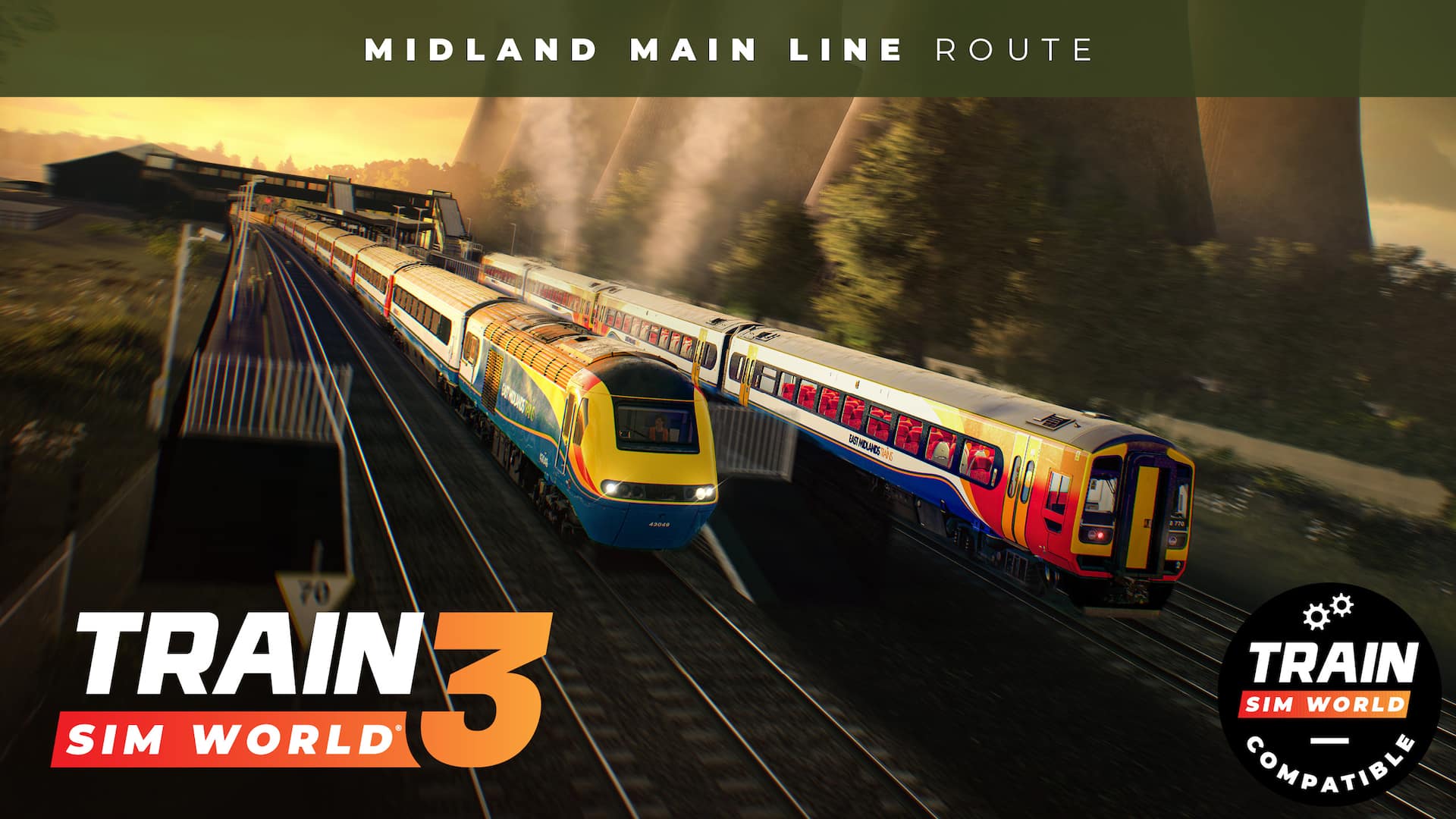 Train Sim World® 4 Compatible: Midland Main Line: Leicester - Derby & Nottingham