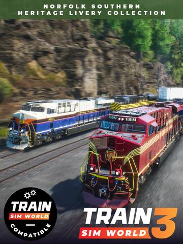 Train Sim World® 4 Compatible: Norfolk Southern Heritage Livery Collection