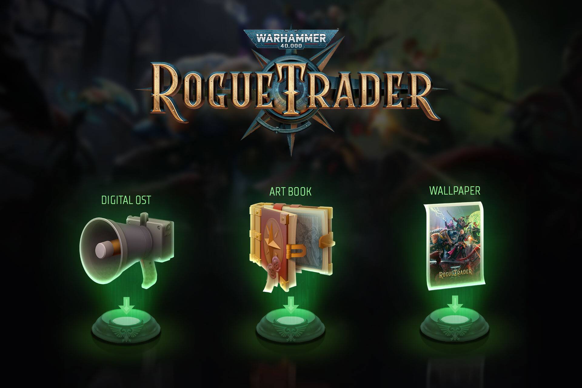 Warhammer 40,000: Rogue Trader - Digital OST/Artbook/Map