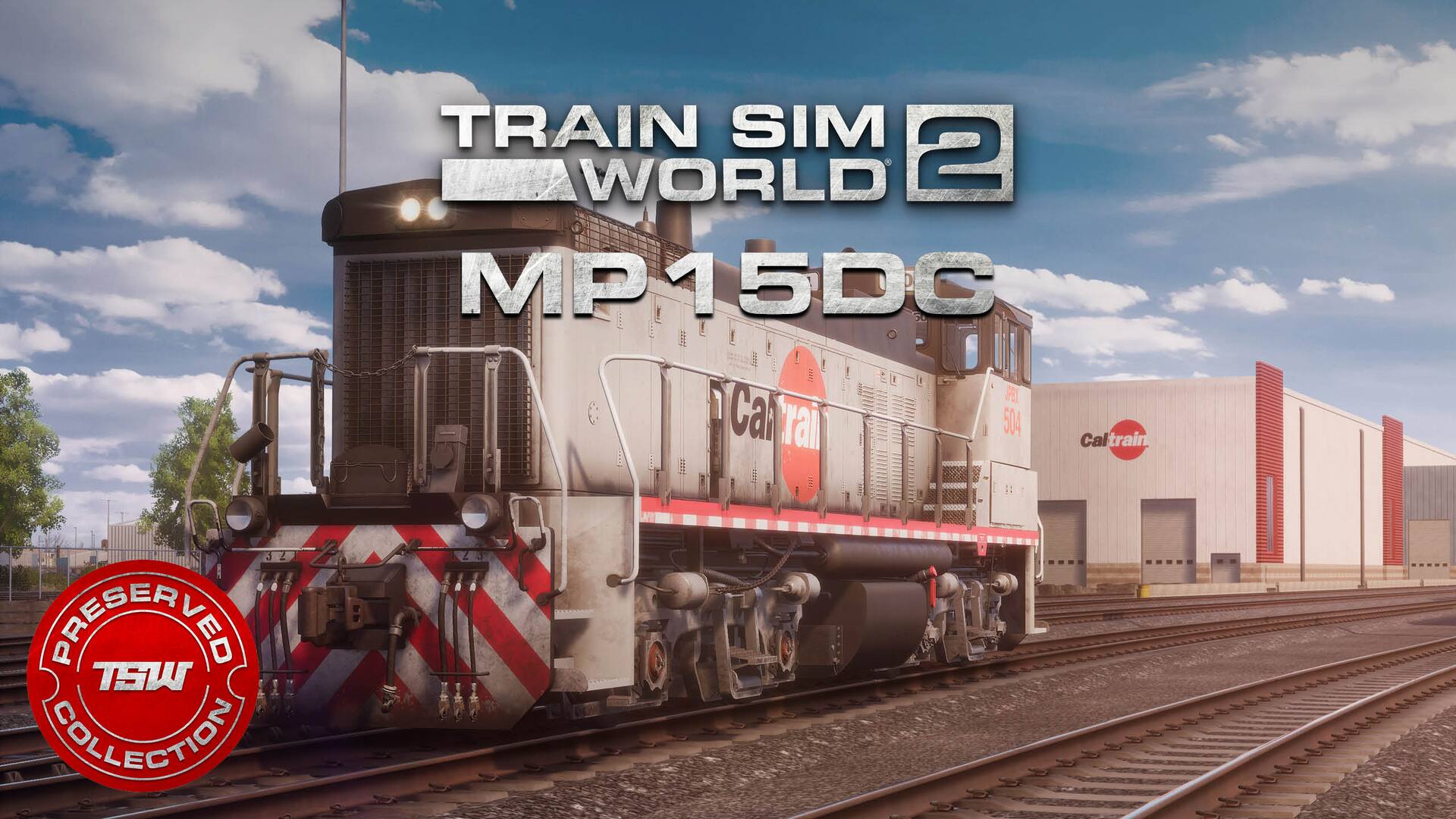 Caltrain MP15DC Diesel Switcher
