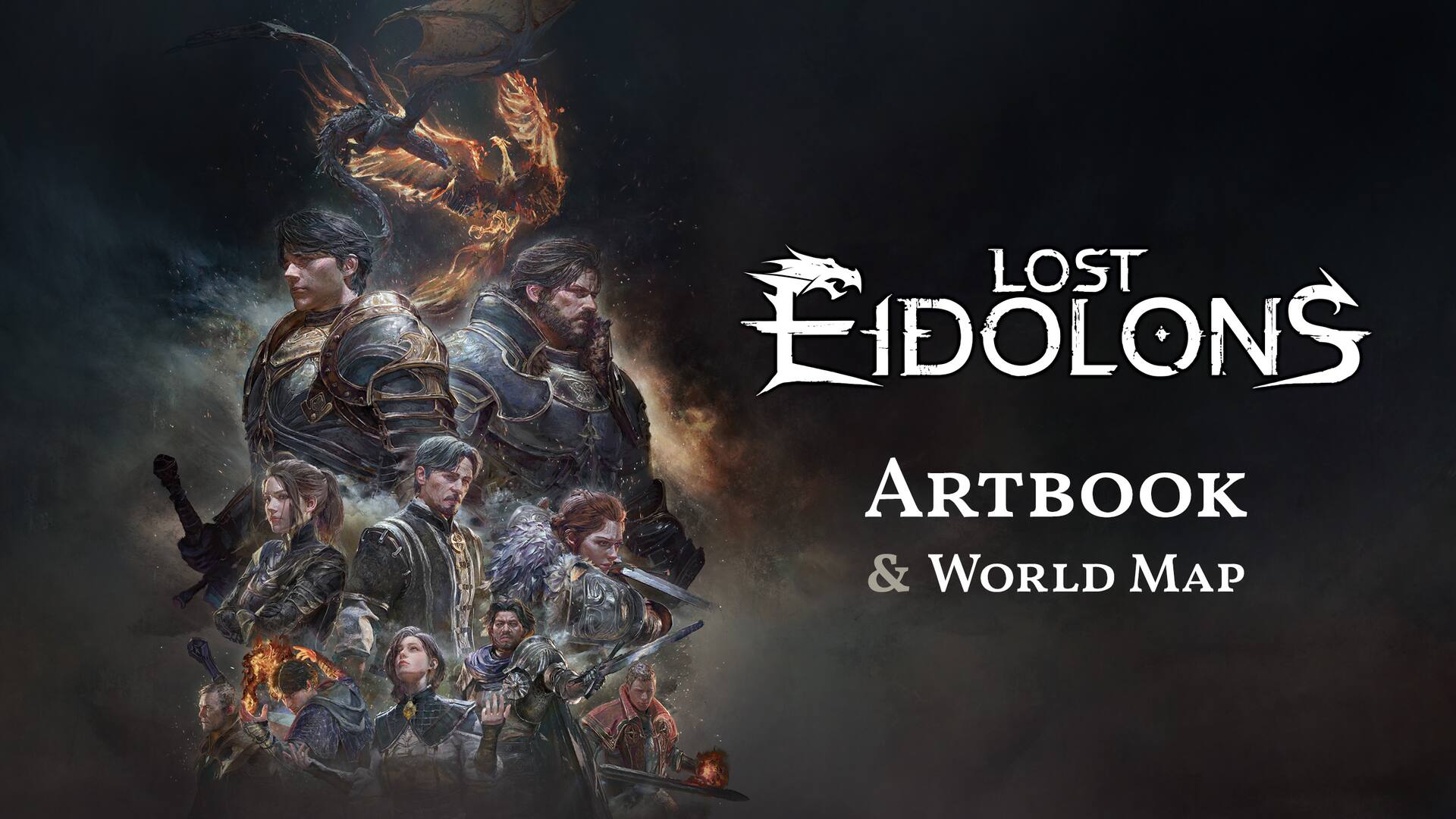 Lost Eidolons - Artbook & World Map