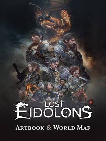 Lost Eidolons - Artbook & World Map