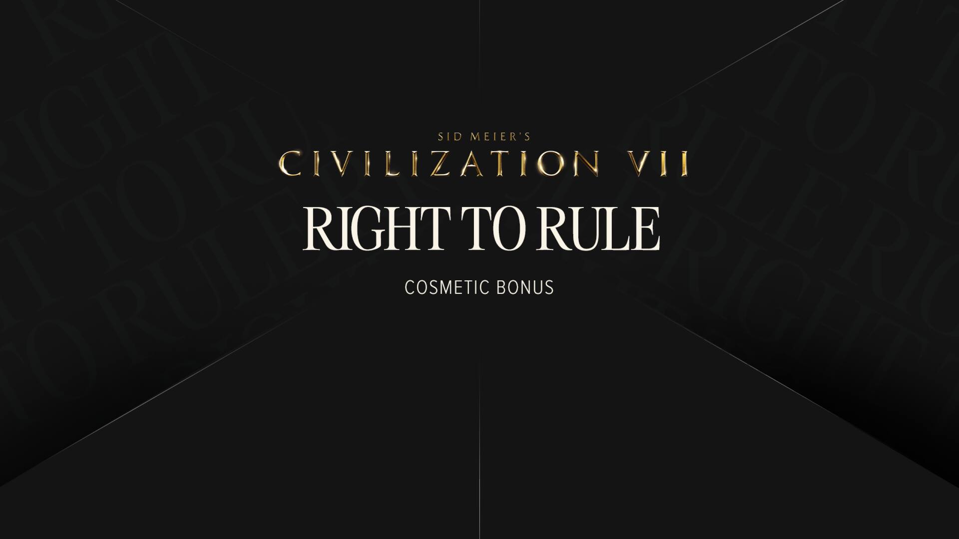 Sid Meier's Civilization® VII: Right to Rule Collection - Cosmetic Bonus