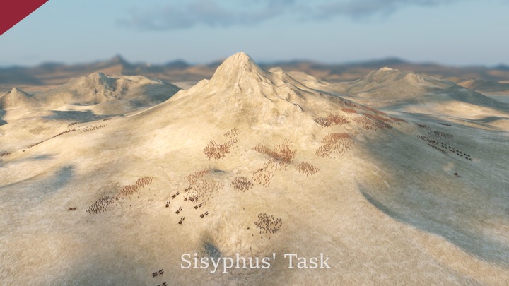 Map - Sisyphus' Task (Hill battle)