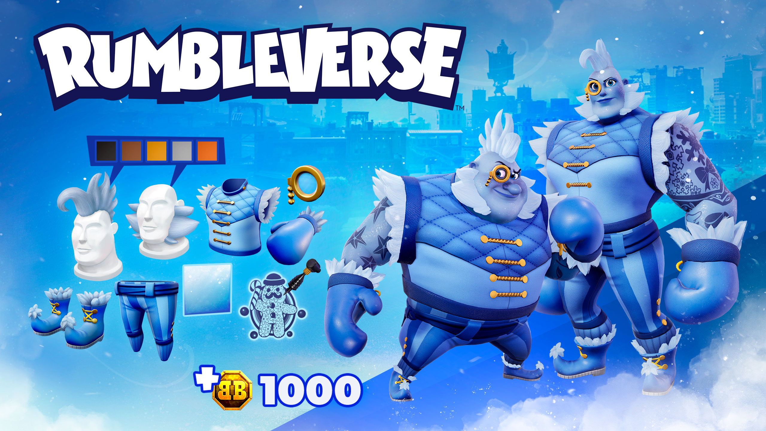 Rumbleverse แพ็ค Holiday Demon Epic Games Store