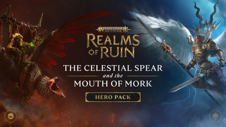 Warhammer Age of Sigmar: Realms of Ruin - The Celestial Spear and The Mouth of Mork Hero Pack