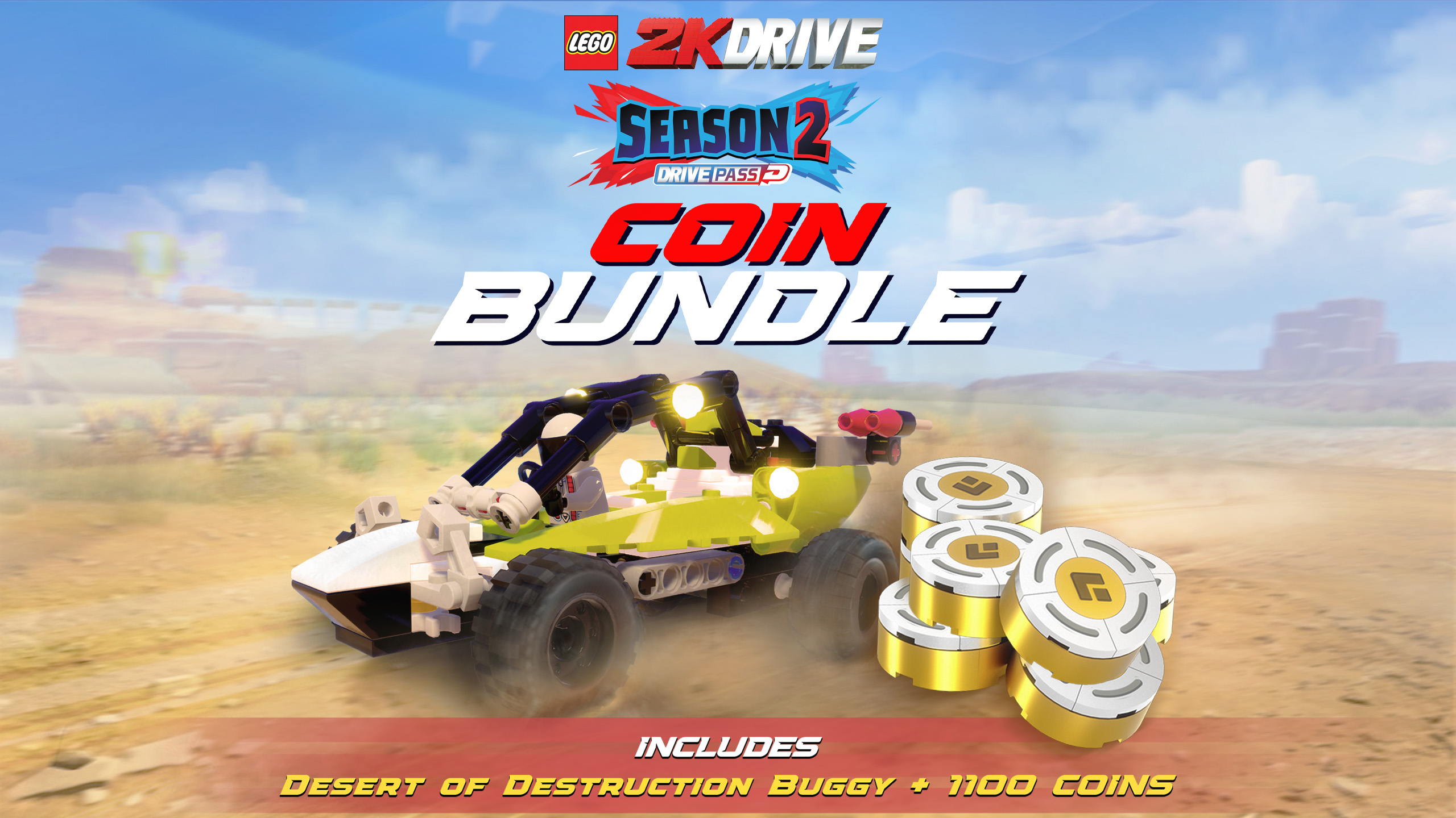 Набор LEGO® 2K Drive Season 2 Coin Bundle — Epic Games Store