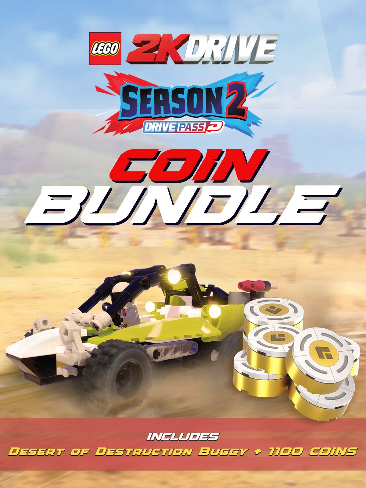 Набор LEGO® 2K Drive Season 2 Coin Bundle — Epic Games Store