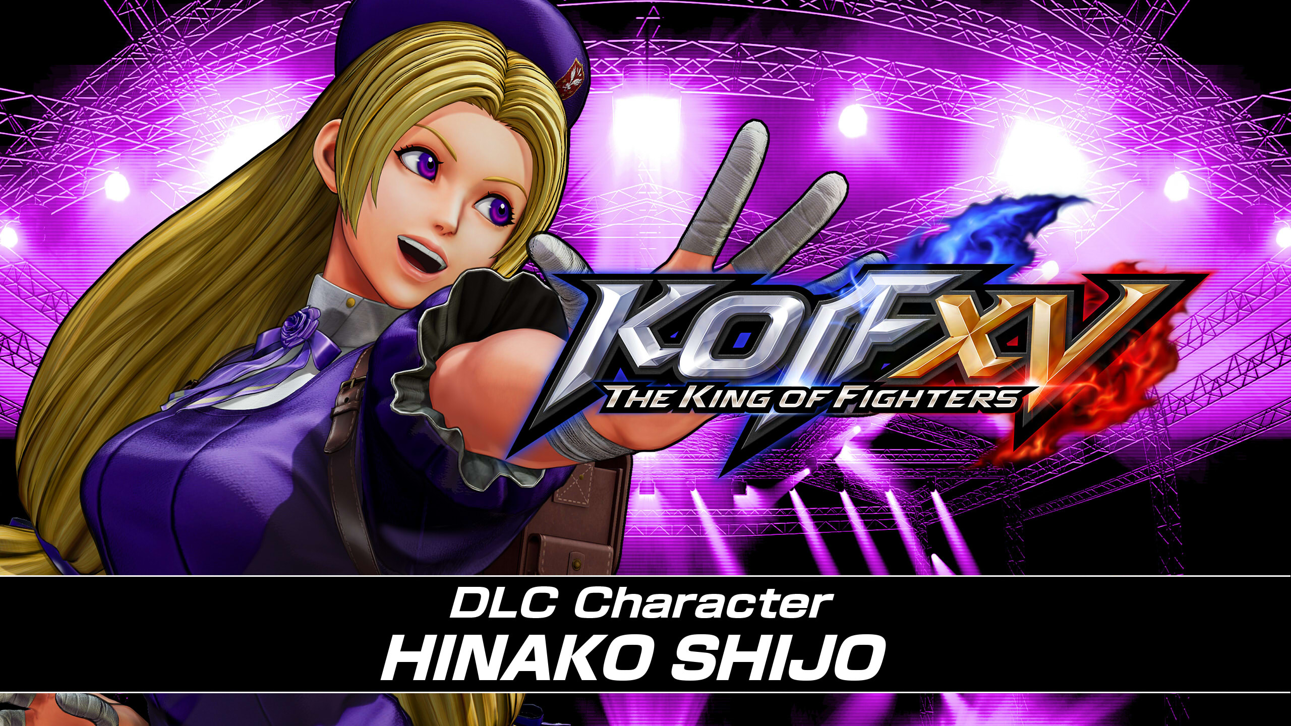 The King of Fighters XV DLC character Hinako Shijo announced - Gematsu