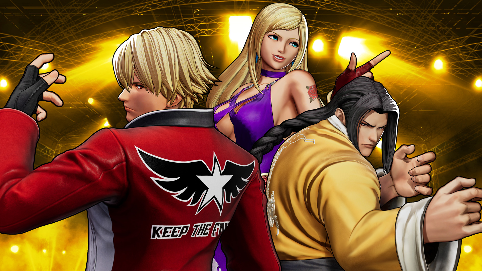 KOF XV DLC Characters Team GAROU