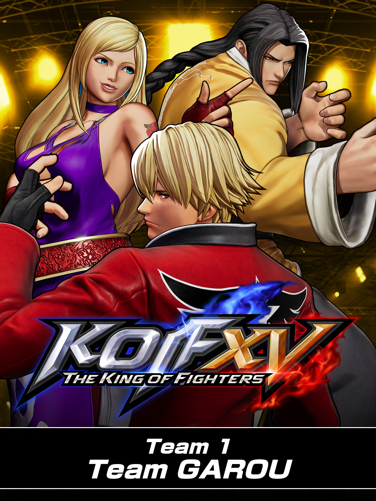 KOF XV DLC Characters Team GAROU