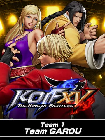 KOF XV DLC Characters "Team GAROU"