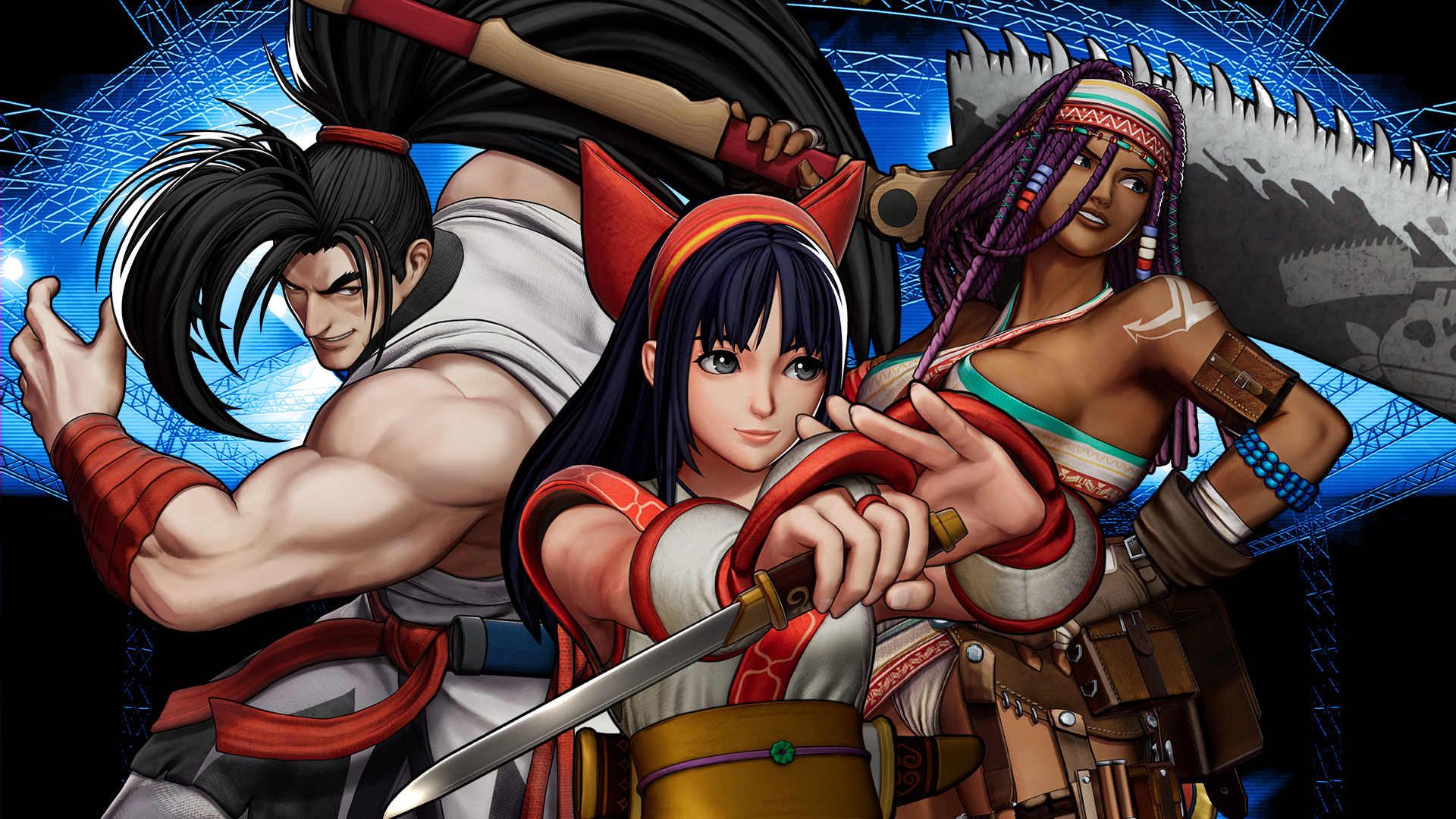 KOF XV DLC Characters Team SAMURAI