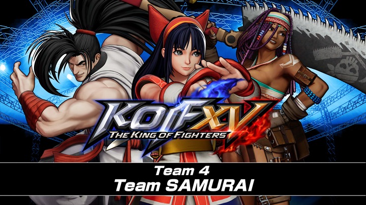KOF XV DLC Characters "Team SAMURAI"