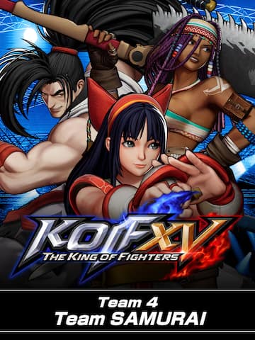 KOF XV DLC Characters "Team SAMURAI"