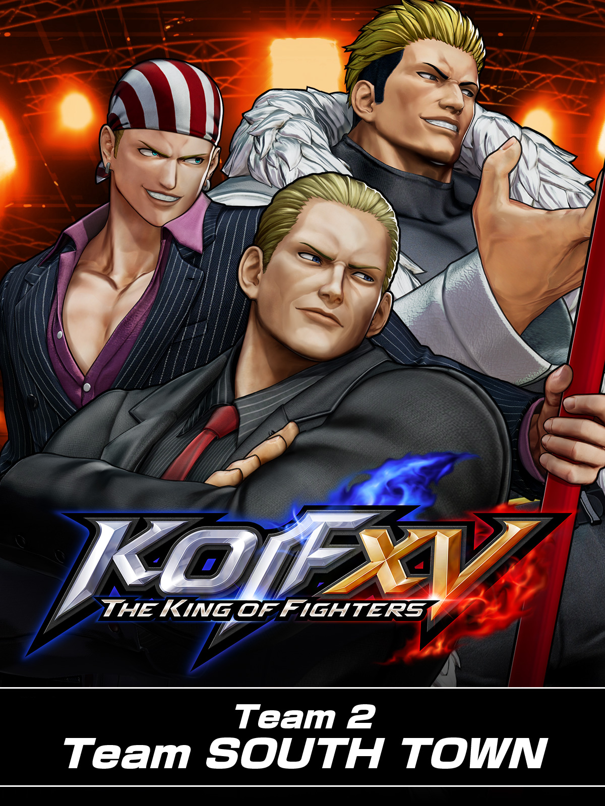 KOF XV DLC Characters Team GAROU