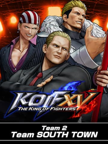 KOF XV DLC Characters "Team SOUTH TOWN"
