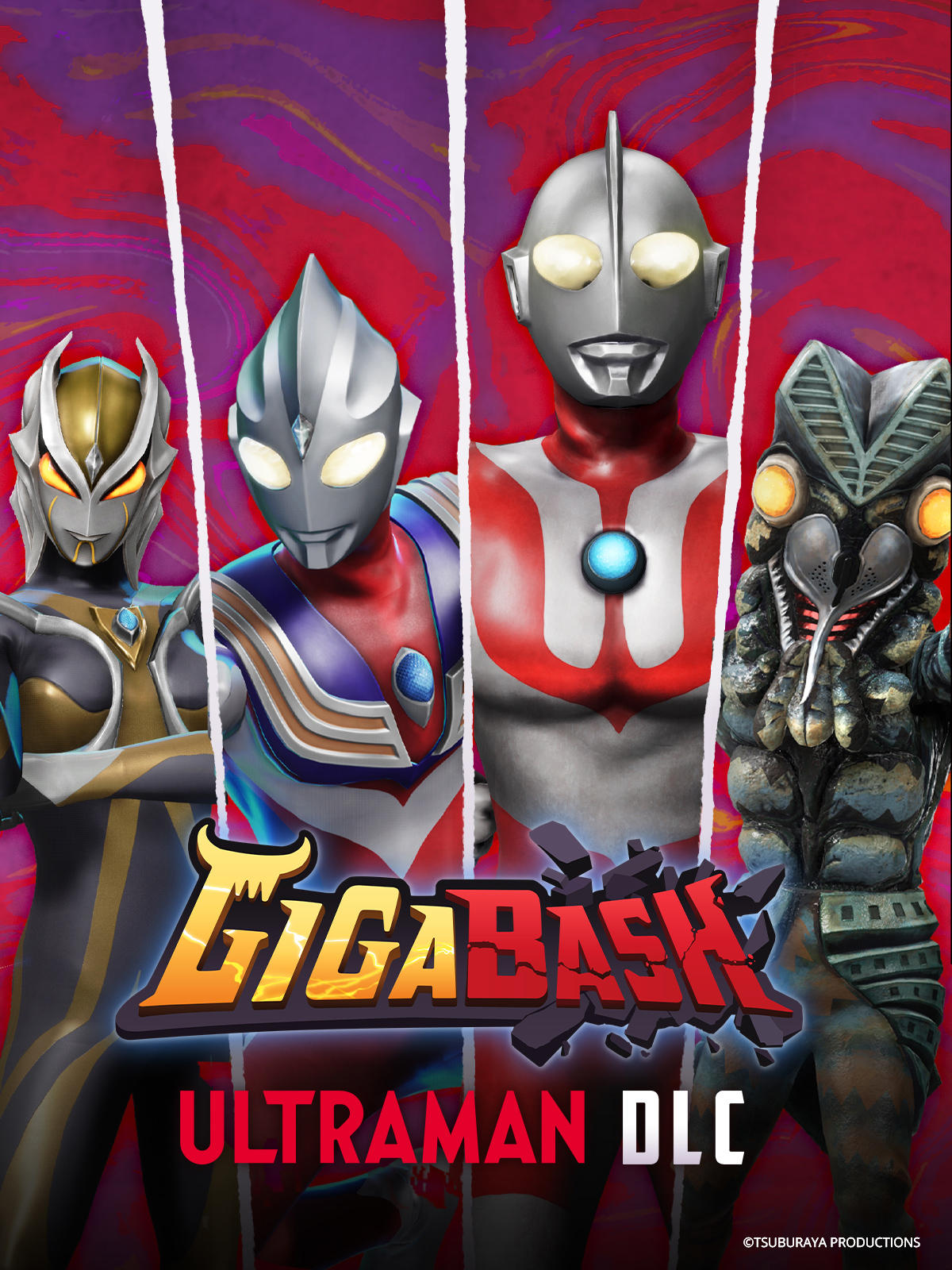 GigaBash Ultraman DLC, Ultra-Heroes & Villains, Crosses over, and