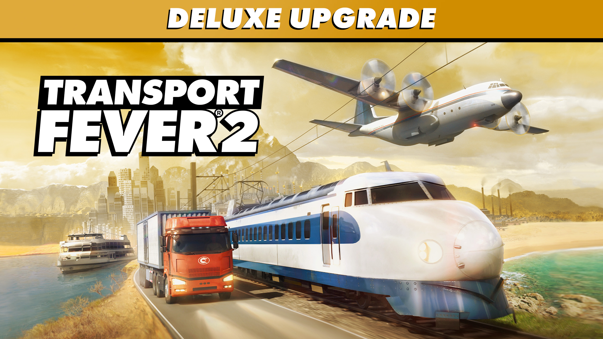 Transport Fever 2: Deluxe Upgrade Pack — Epic Games Store