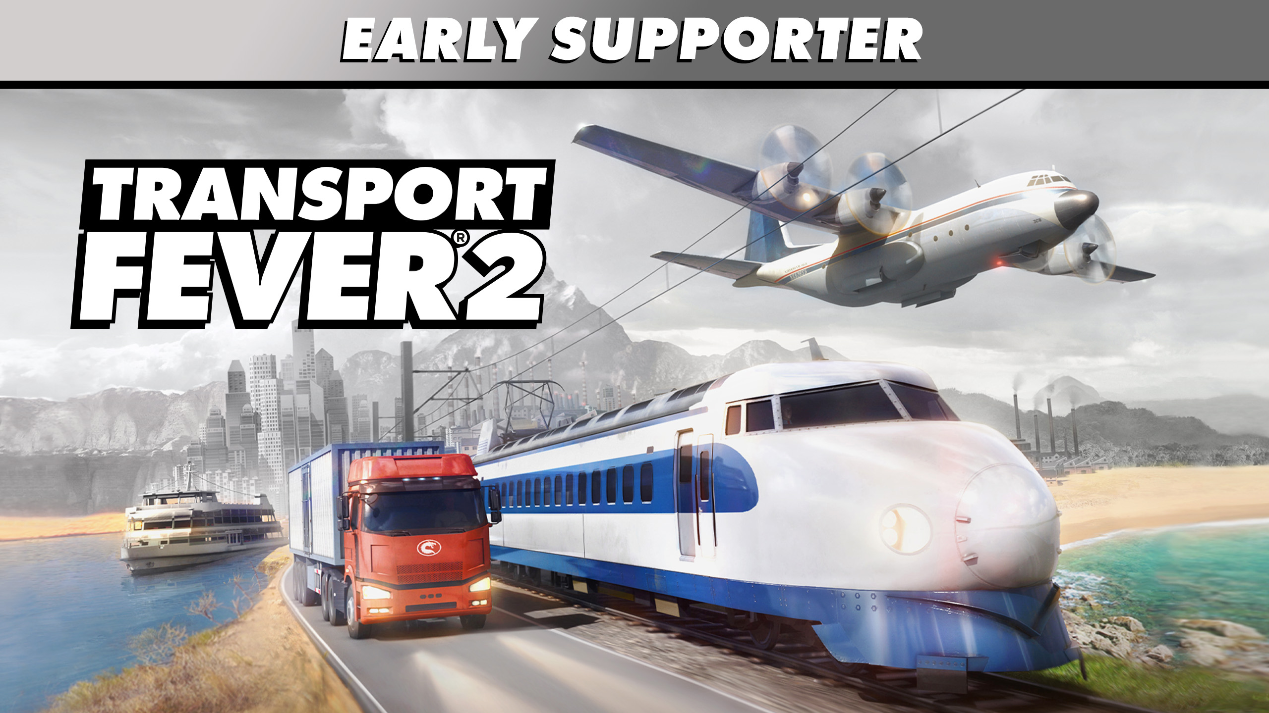 Transport Fever 2: Early Supporter Pack бесплатно в Epic Games Store