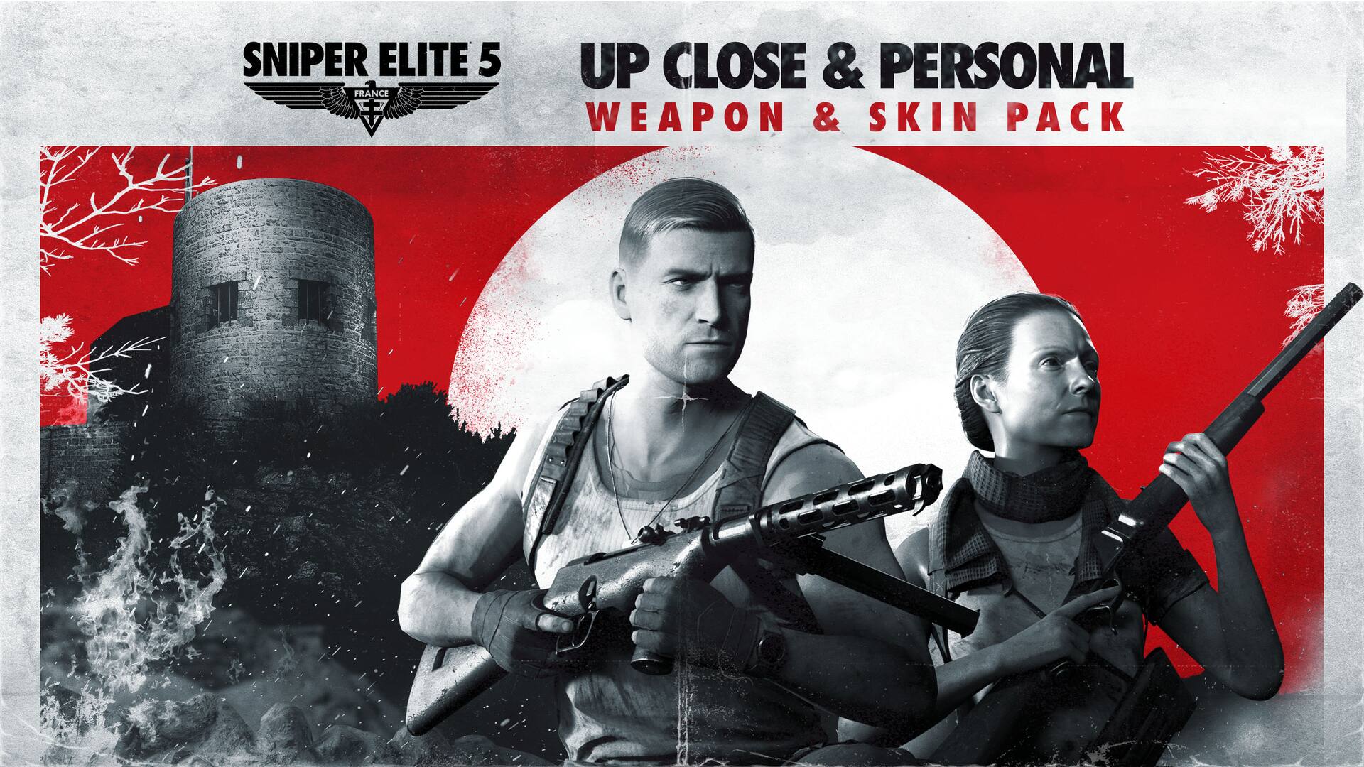 Sniper Elite 5: Up Close and Personal Weapon and Skin Pack