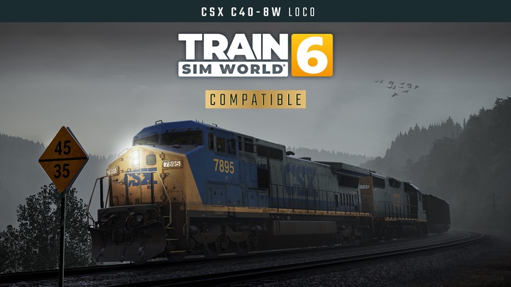 Train Sim World® 6: CSX C40-8W