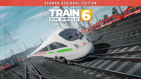 Купить ключ дешево Train Sim World 6. German Regional Edition