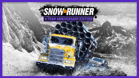 Купить ключ дешево SnowRunner. 4-Year Anniversary Edition