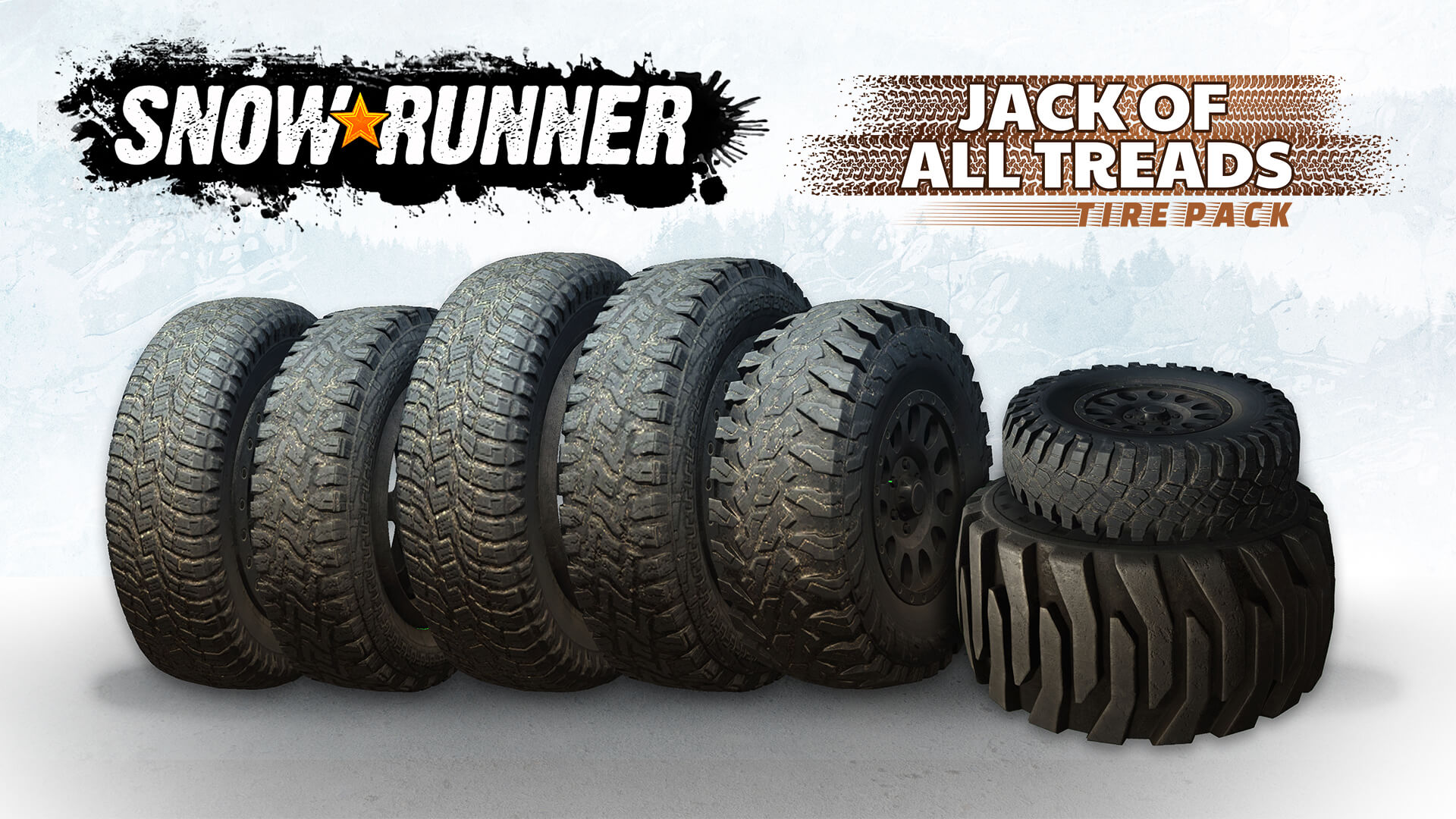 SnowRunner — набор покрышек Jack of All Treads