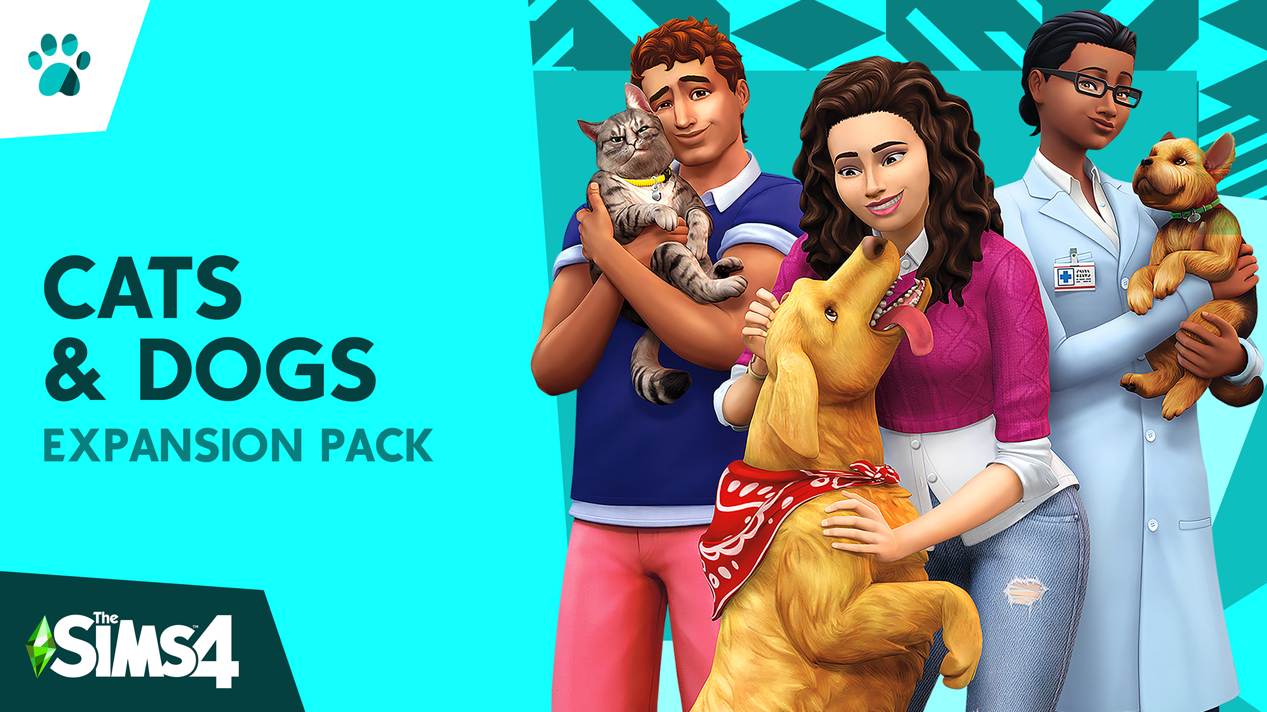 Jogo PC The Sims 4 Cães e Gatos: Expansion pack (Código de descarga) 