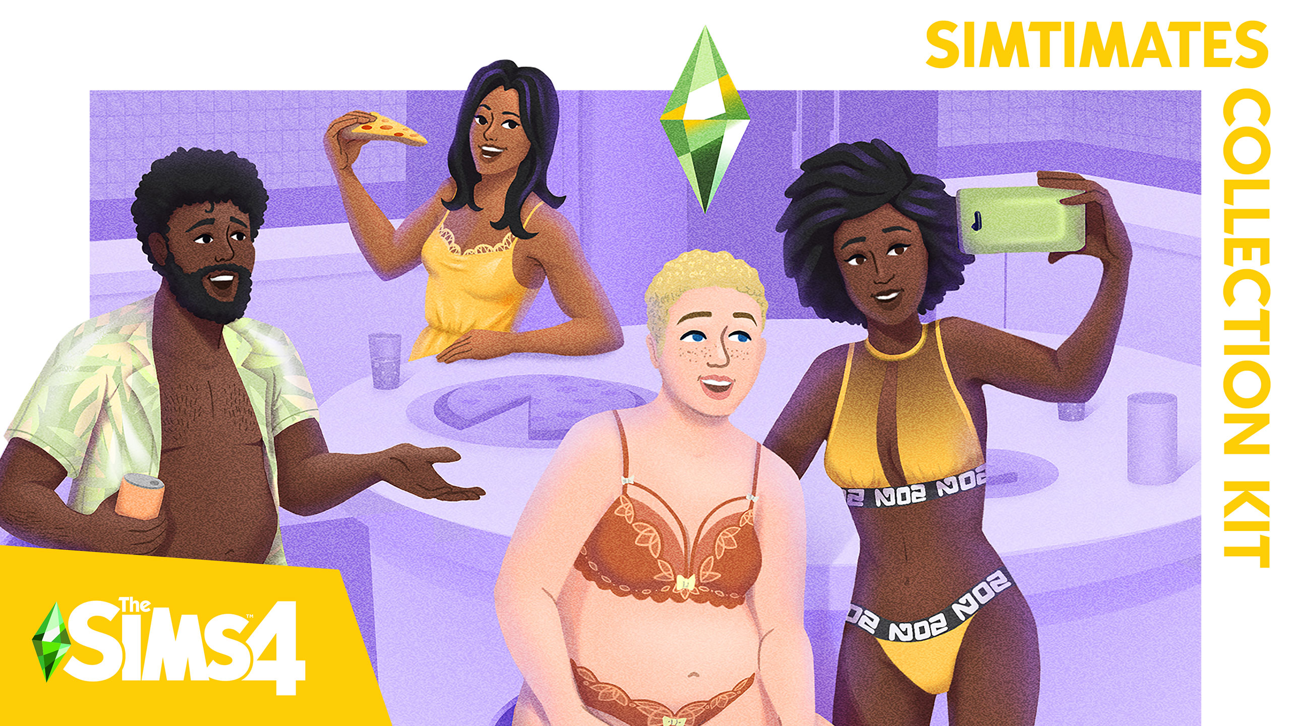 The Sims Resource - (Teen) Frilly Underwear