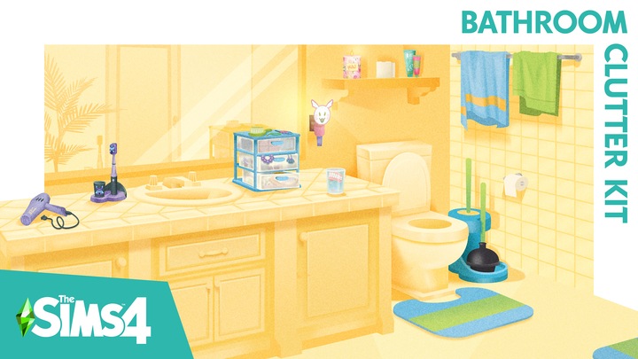 The Sims™ 4 Bathroom Clutter Kit