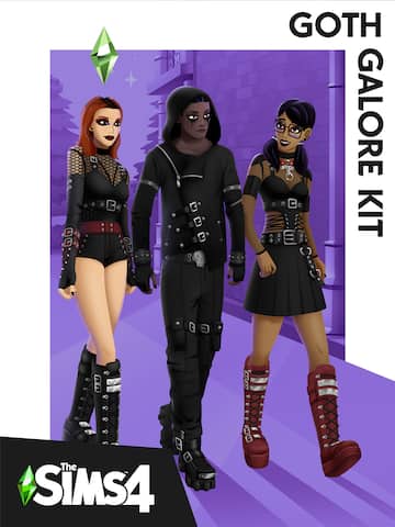 The Sims™ 4 Goth Galore Kit