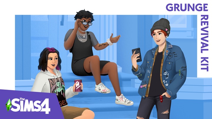 The Sims™ 4 Grunge Revival Kit