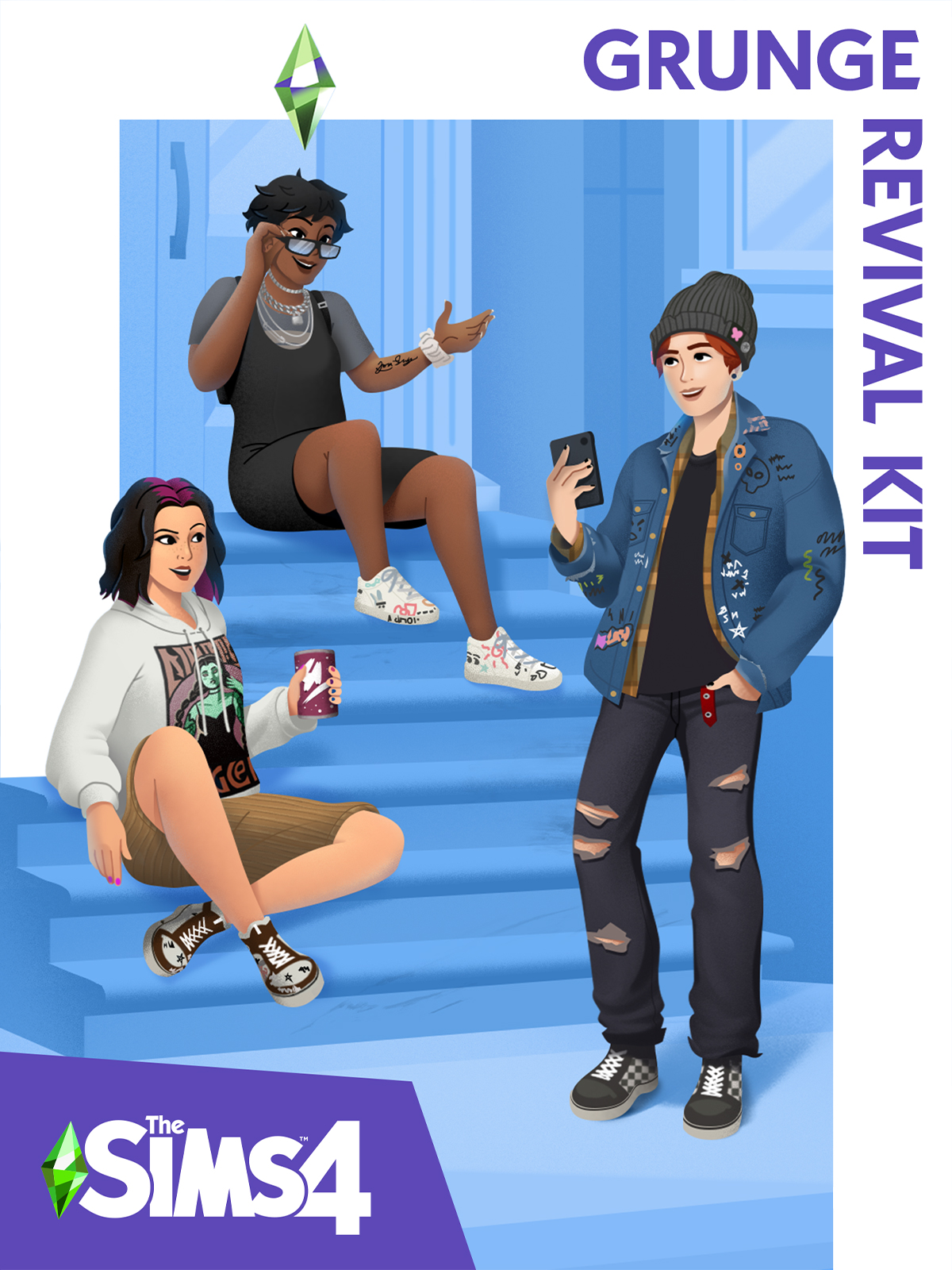 The Sims™ 4 Grunge Revival Kit