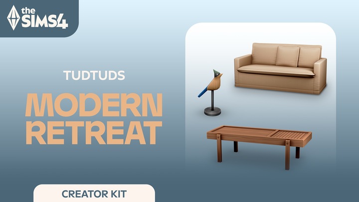 The Sims™ 4 Modern Retreat Kit
