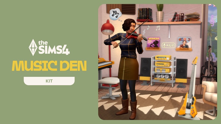 The Sims™ 4 Music Den Kit