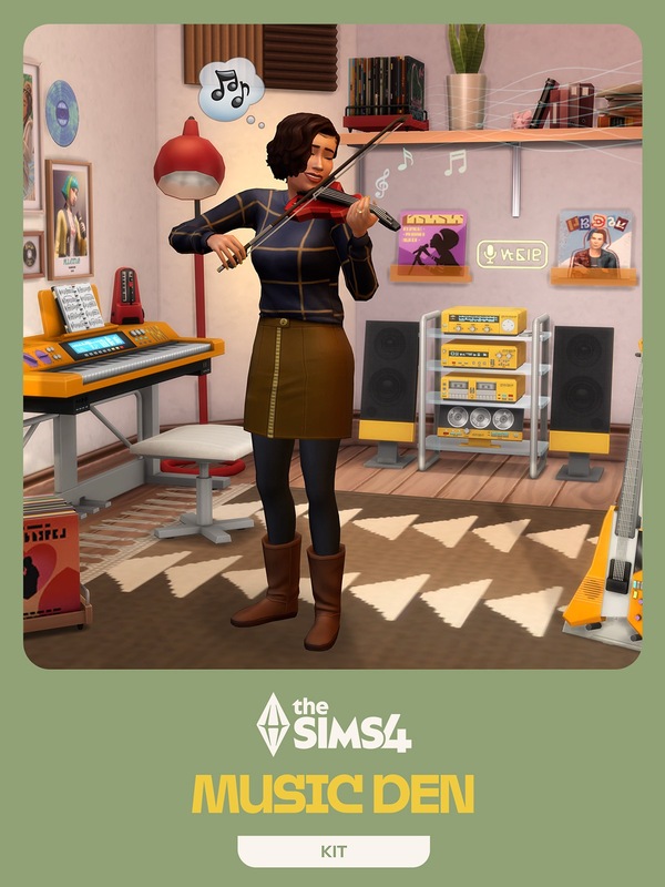 The Sims™ 4 Music Den Kit