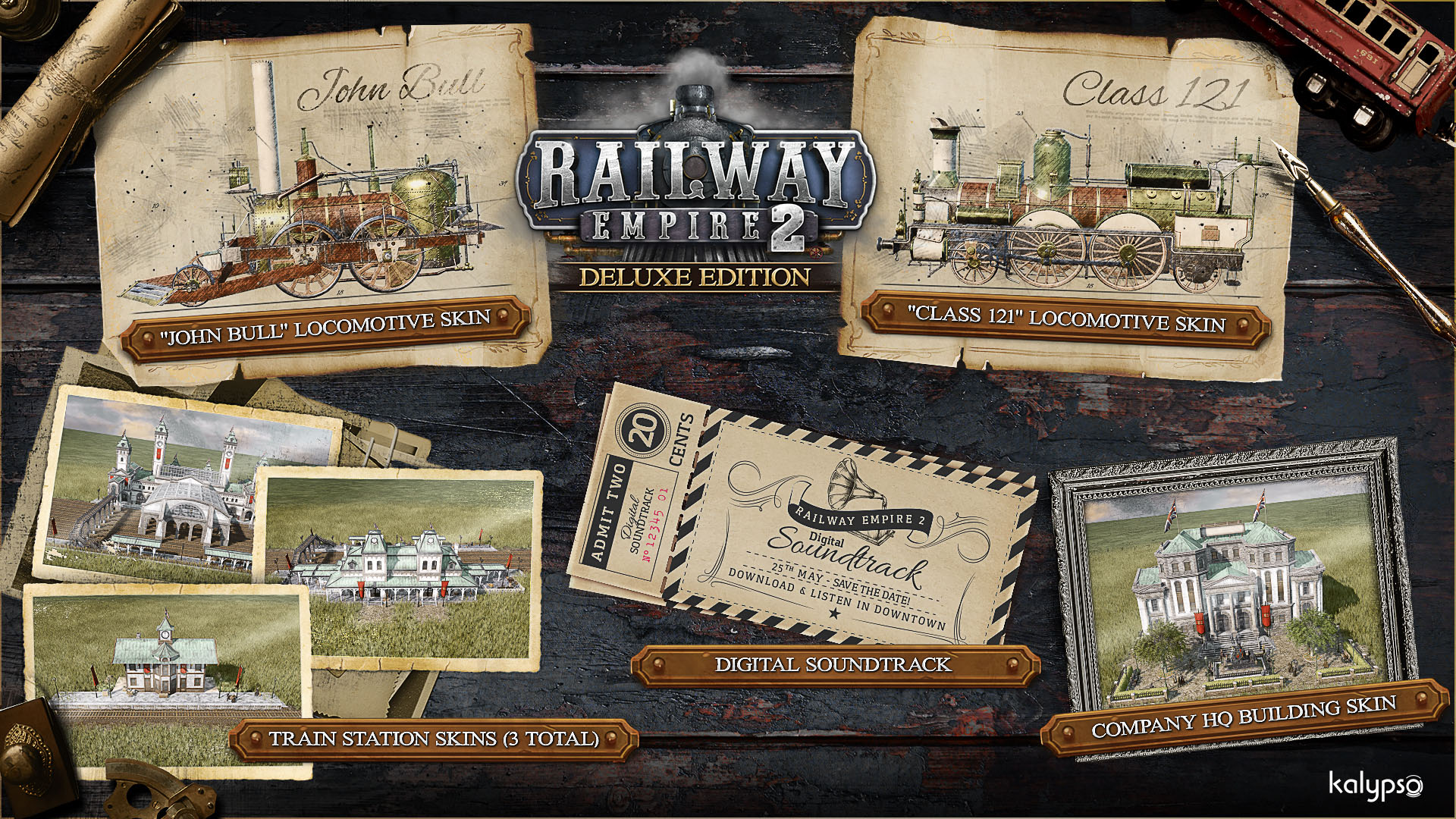 Railway Empire 2 — Deluxe Edition Upgrade — Epic Games Store