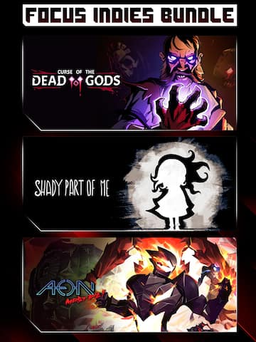 FOCUS INDIES BUNDLE: Curse of the Dead Gods + Shady Part of Me + Aeon Must Die!