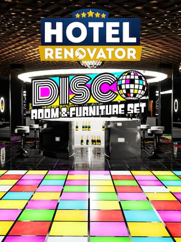 Hotel Renovator - Disco Room & Furniture Set