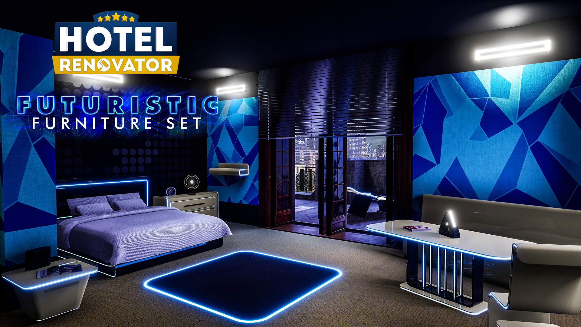 Hotel Renovator — Futuristic Furniture Set