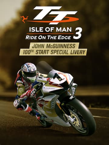 John McGuinness 100th Start Special Livery