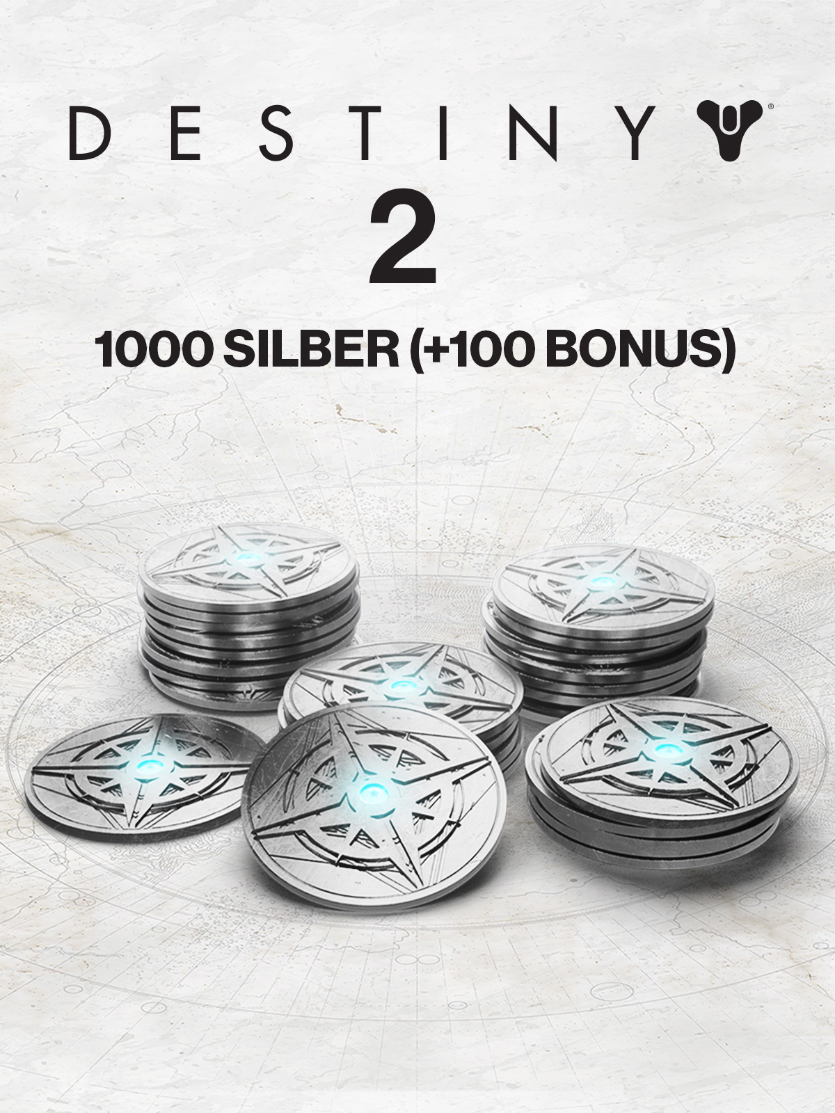 1000 (+100 Bonus) Destiny 2 Silver
