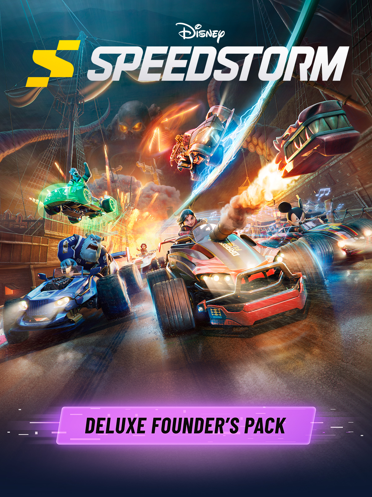 Disney Speedstorm Deluxe Founder’s Pack Baixe e compre hoje Epic