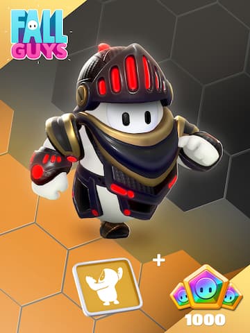 Fall Guys - Carbon Knight Pack