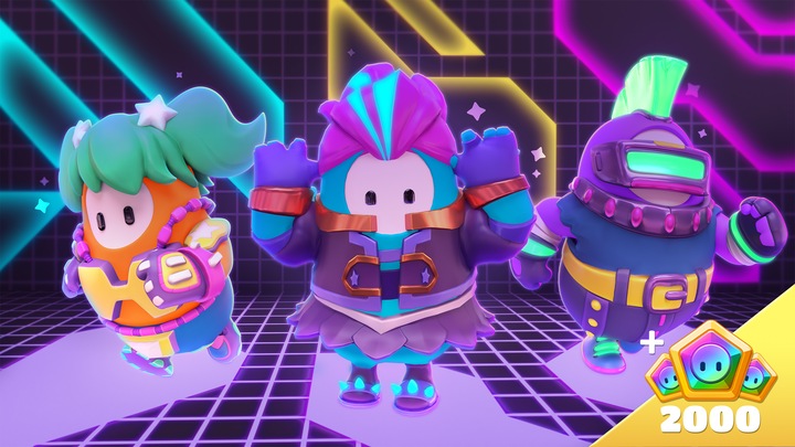 Fall Guys - Neon Nightlife Pack
