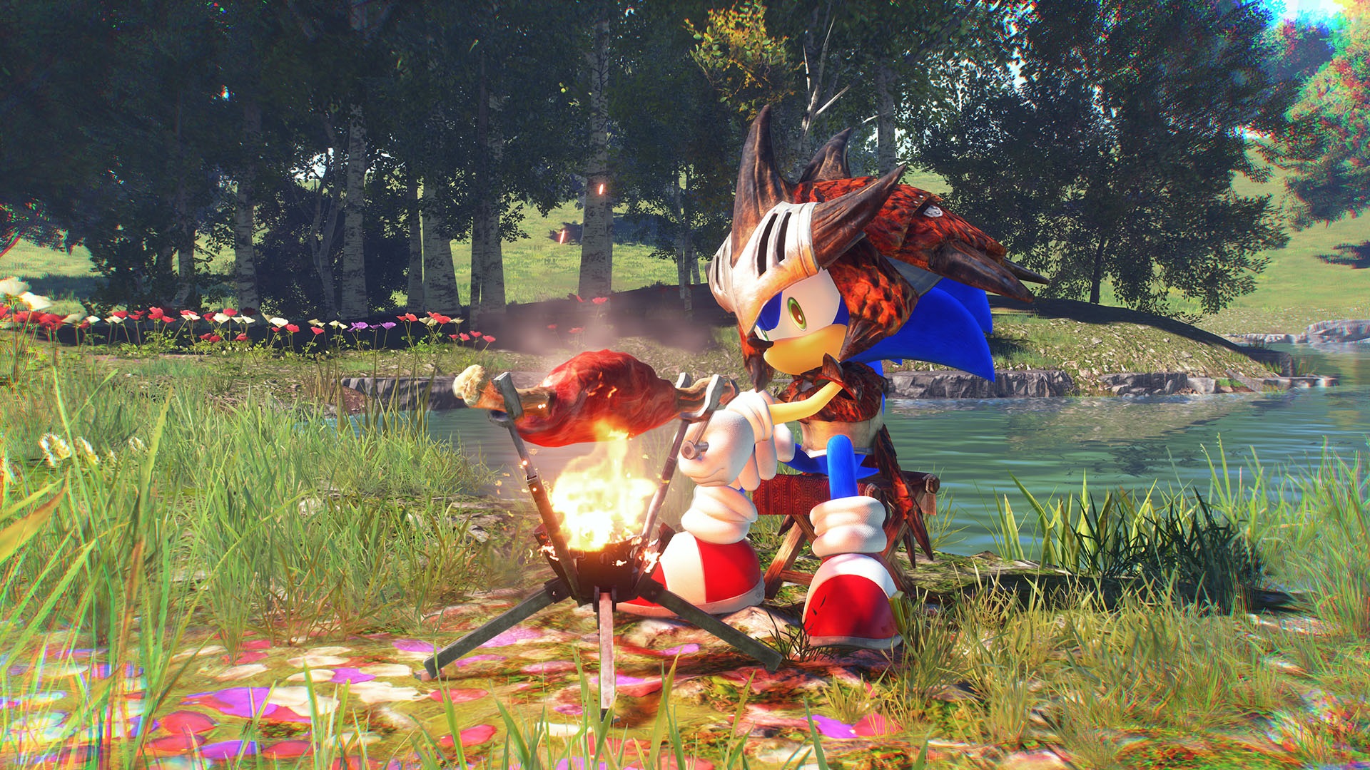 Sonic Frontiers: Совместный набор с Monster Hunter бесплатно в Epic Games  Store