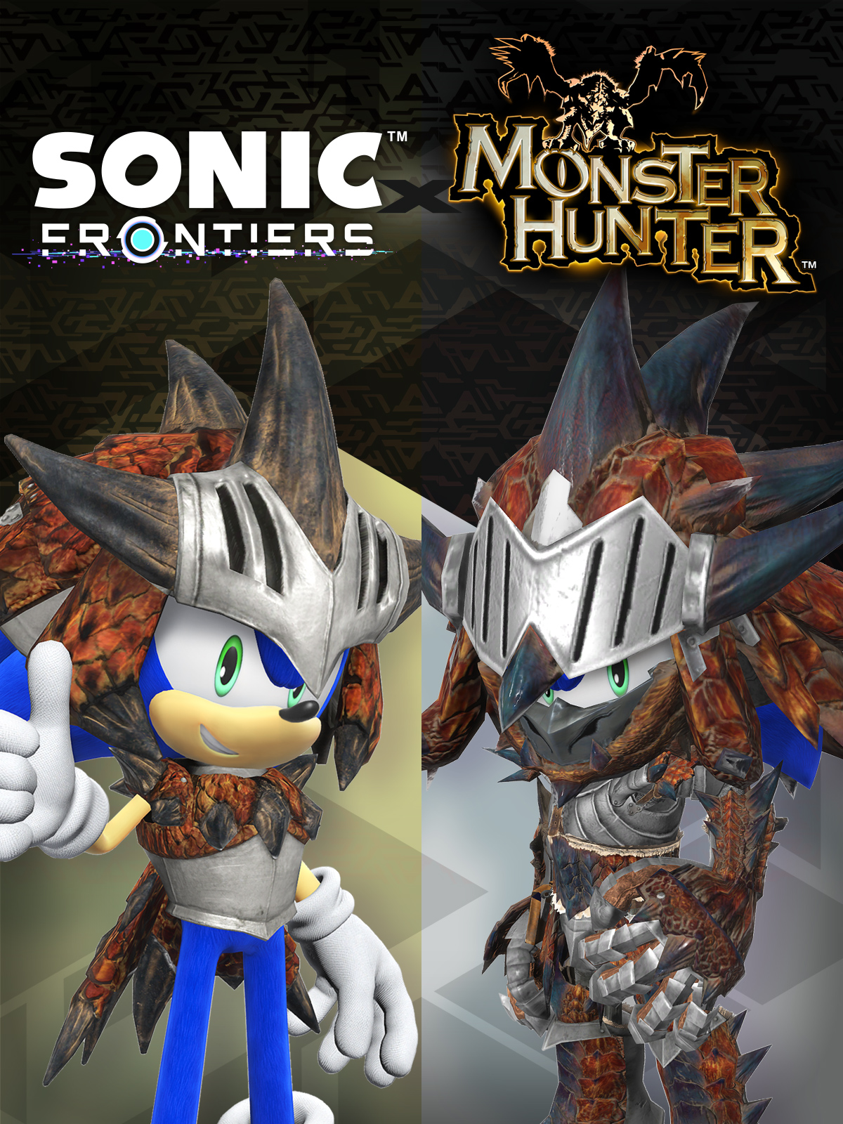 Sonic Frontiers free Monster Hunter collaboration DLC announced