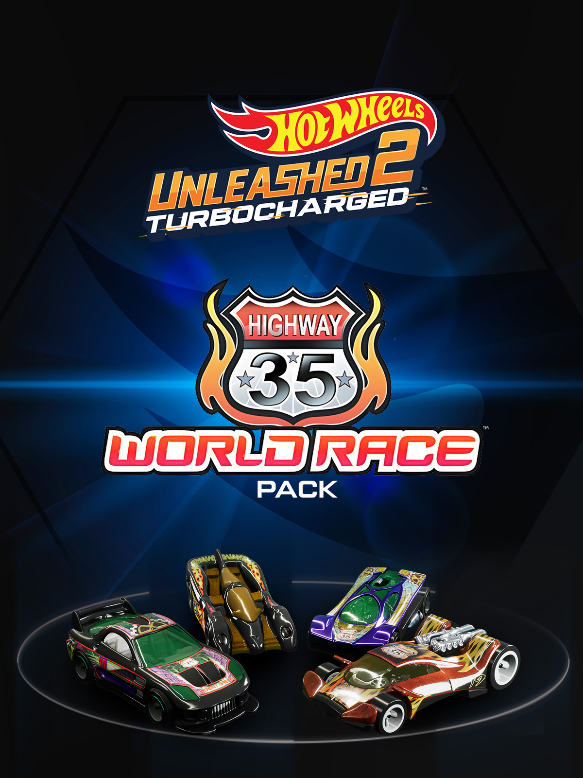 HOT WHEELS UNLEASHED 2 Highway 35 World Race Pack